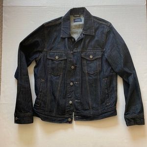J. Crew denim jacket, button-up, men’s medium
